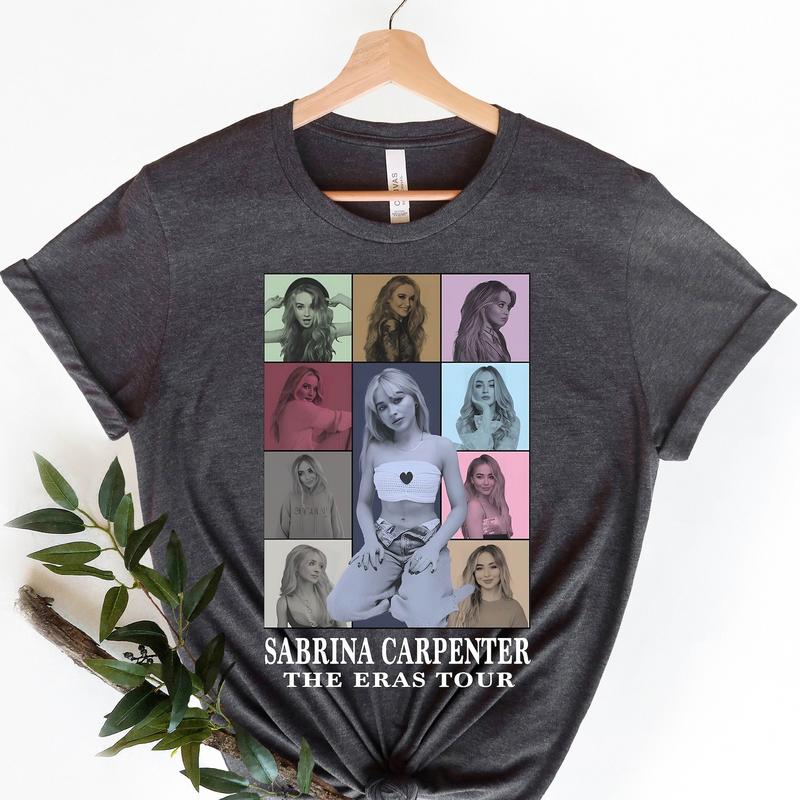 Sabrina Carpenter The Eras Tour Shirt, Concert Shirt, Sabrina 2024 Tour Sirt, Sabrina Merch, Sabrina Fan Gift, Music Tour, Emails, Espresso