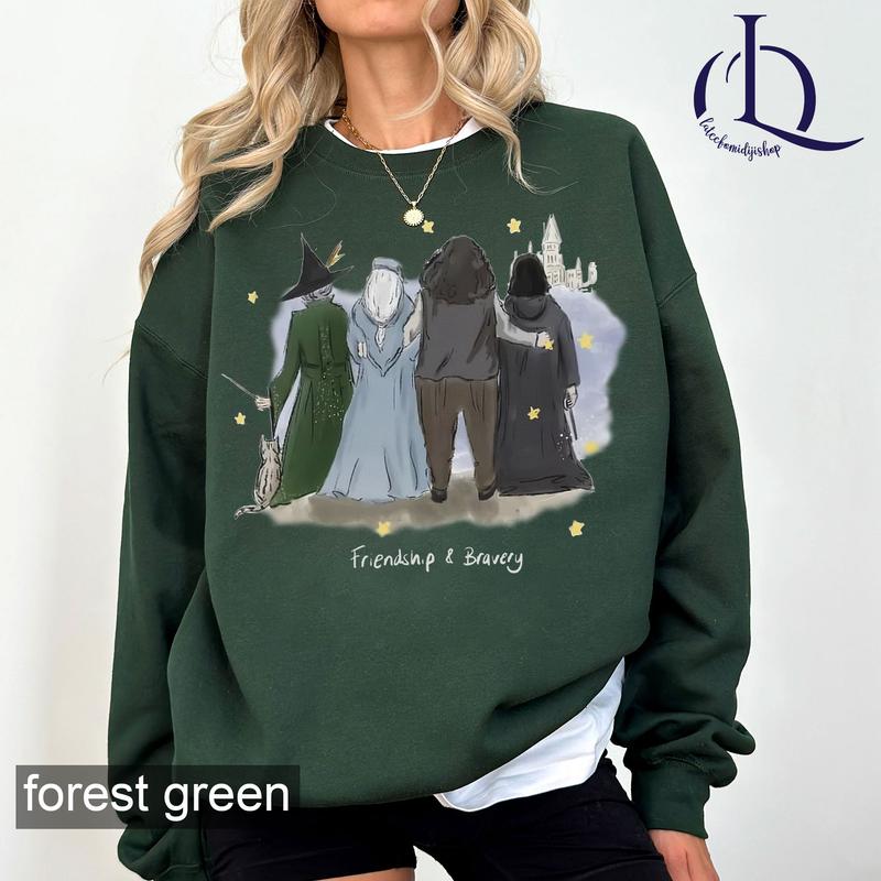 Hogwarts Professor McGonagall Memorial Shirt, Harry Potter Shirt, Wizard Halloween Shirt, Maggie Smith, Magic Movie, Halloween, Spooky Season