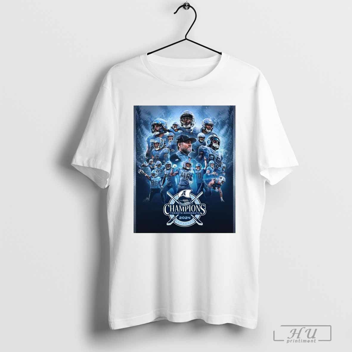 Toronto Argonauts CFL 111th Grey Cup Champions 2024 Poster T-shirt