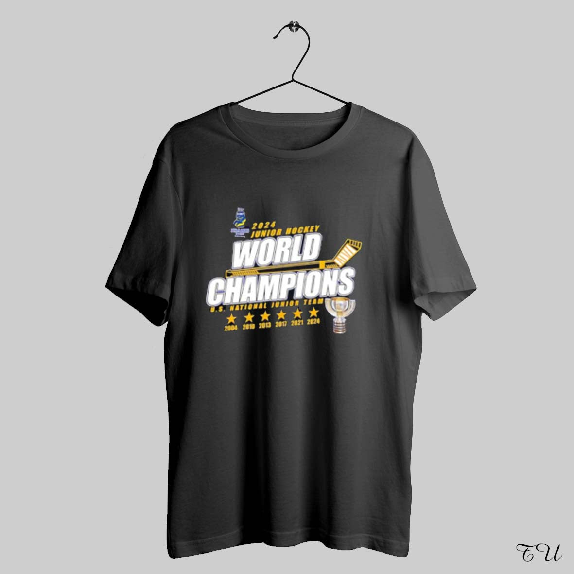 Usa Hockey 2024 Junior Hockey World Champions Shirt