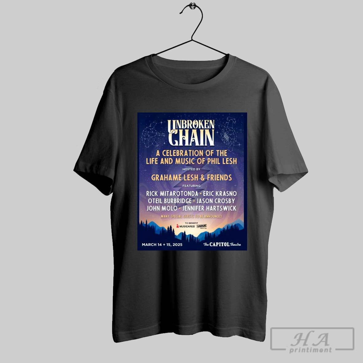 Unbroken Chain A Celebration Of The Life And Music Of Phil Lesh Hosted By Grahame Lesh And Friends Shirt