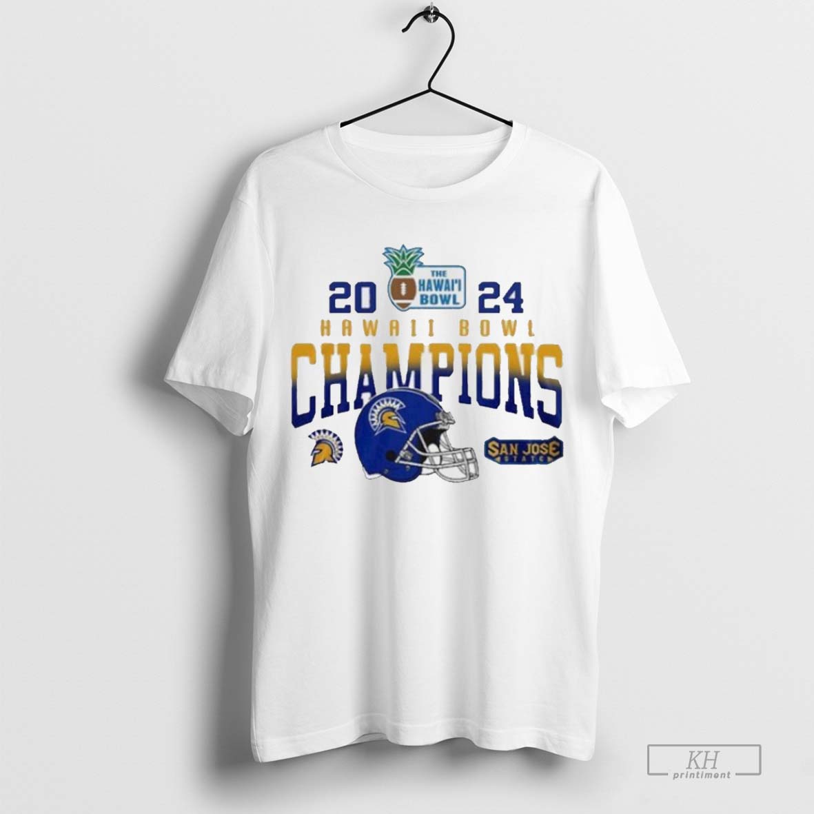 The Hawaii Bowl 2024 Champions San Jose State Shirt T Shirt