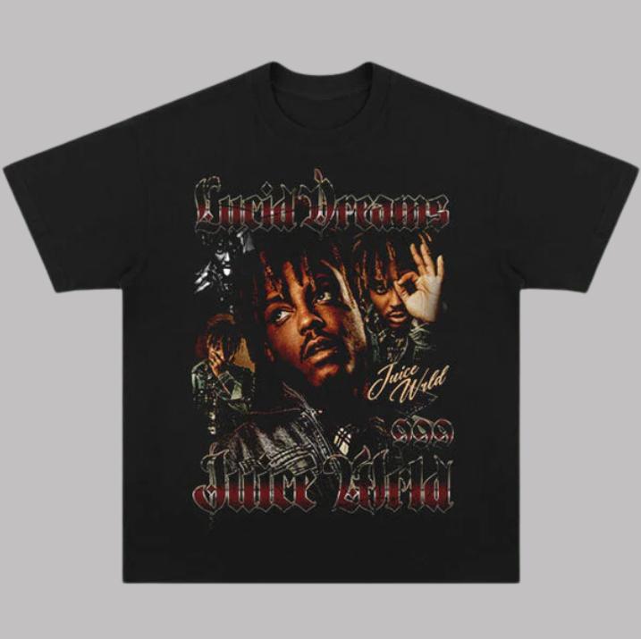 JUIC3 T-Shirt, VVRLD Vintage Tee, Music Rap Graphic Tees, Sweatshirt, Unisex Shirt Menswear Womenswear Streetwear