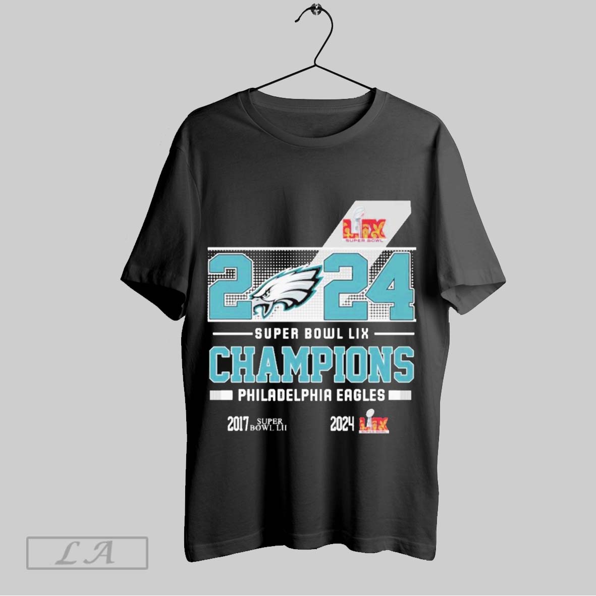 Top 2024 Super Bowl Lix Champions Philadelphia Eagles T Shirt