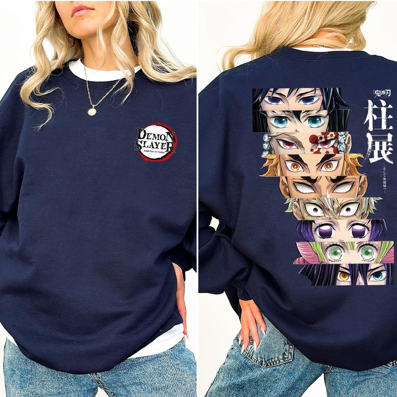 Demon Slayer Hashira team Shirt, Tanjiro Nezuko Zenitsu Inosuke Shirt,Demon Slayer t-shirt, Kimetsu no Yaiba Shirt, Anime sweatshirt hoodie, Anime lov