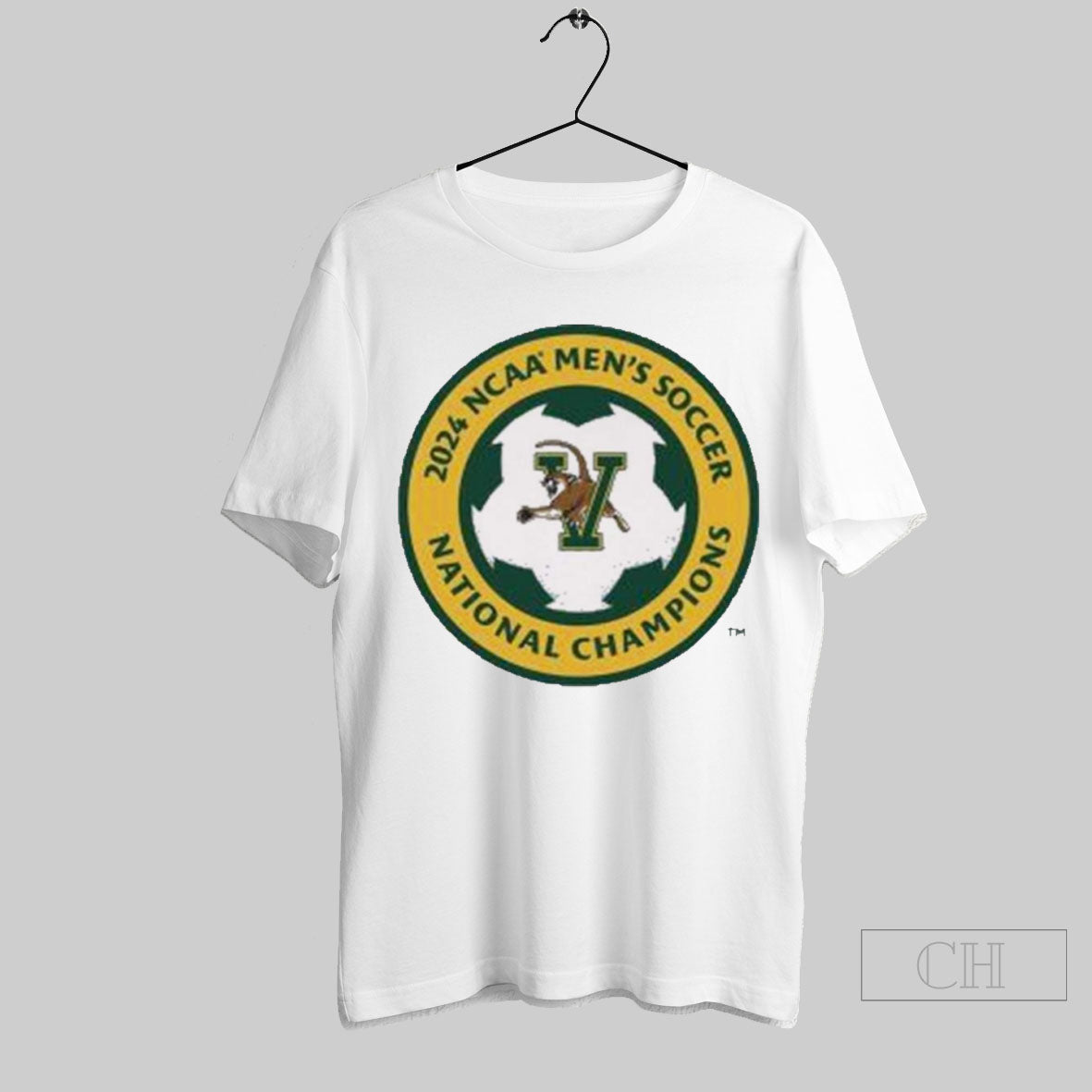 Vermont Catamounts 2024 Ncaa Mens Soccer National Champions Circle T Shirt