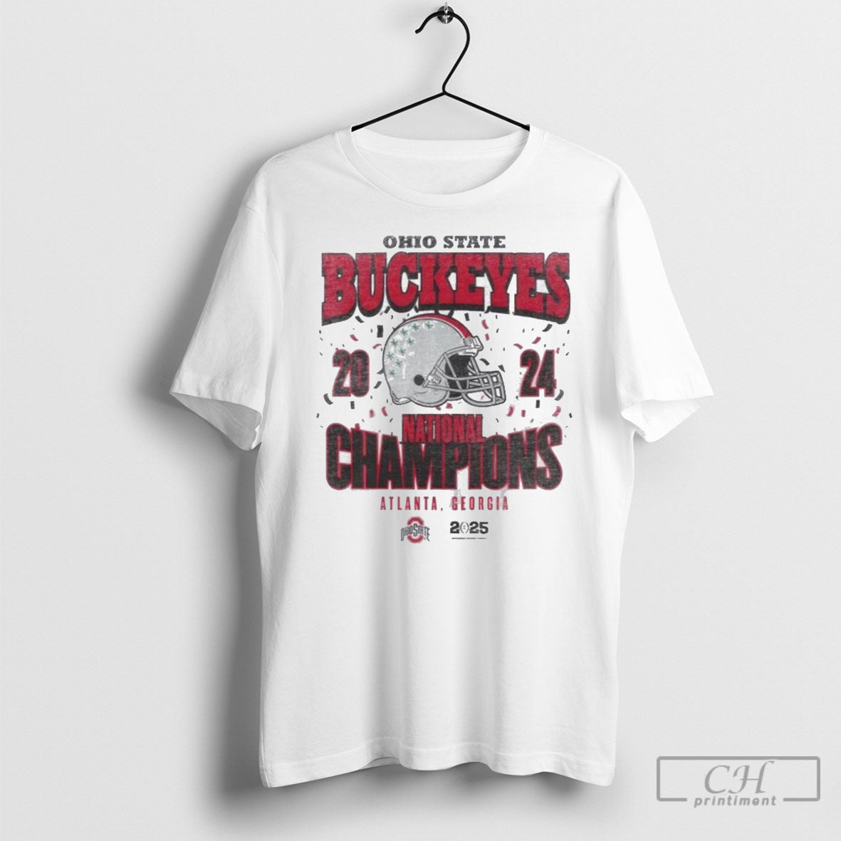 Top Ohio State Buckeyes National Champions Atlanta Georgia 2024 Shirt