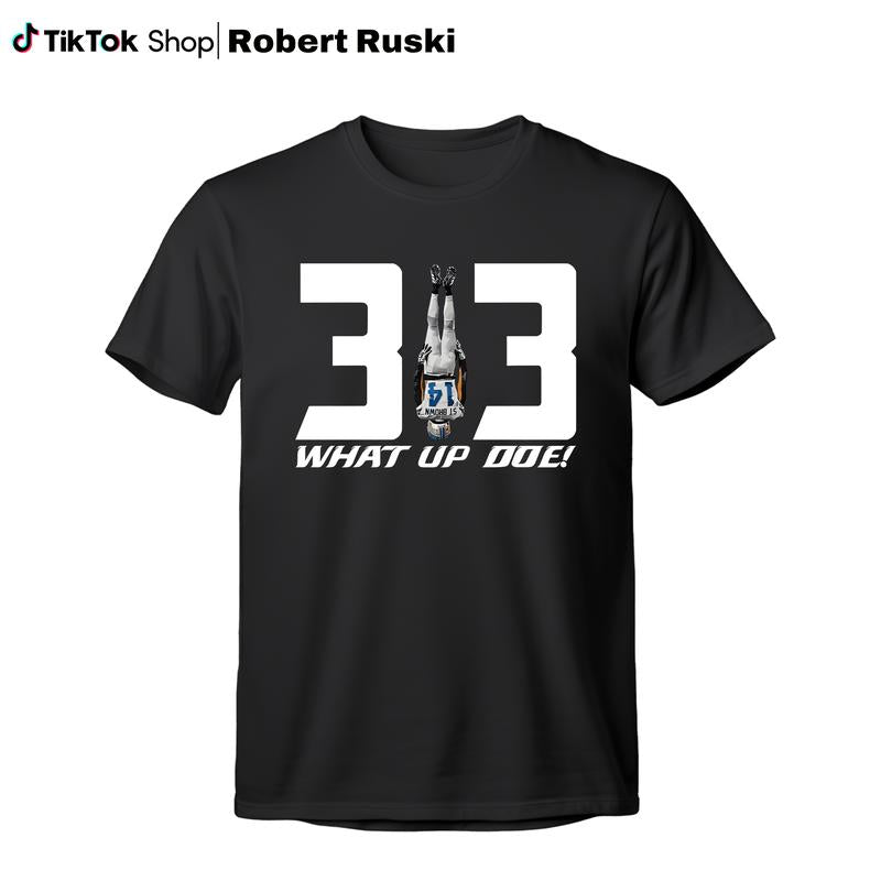 313 What Up Doe Shirt, Lion Foootball T-shirt, Gifts For Football Fans