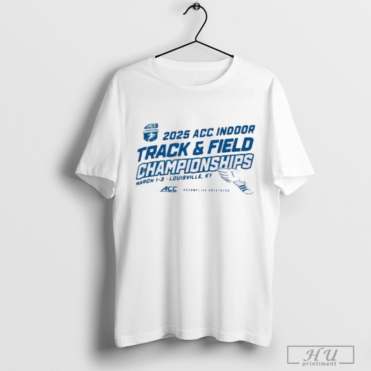 Trendy 2025 Acc Indoor Track Field Championships March 1 3 Louisville Ky T Shirt