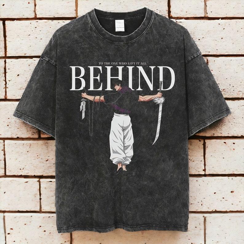 Anime Jujutsu Kaisen Vintage Cotton Men's T-Shirt Menswear Top
