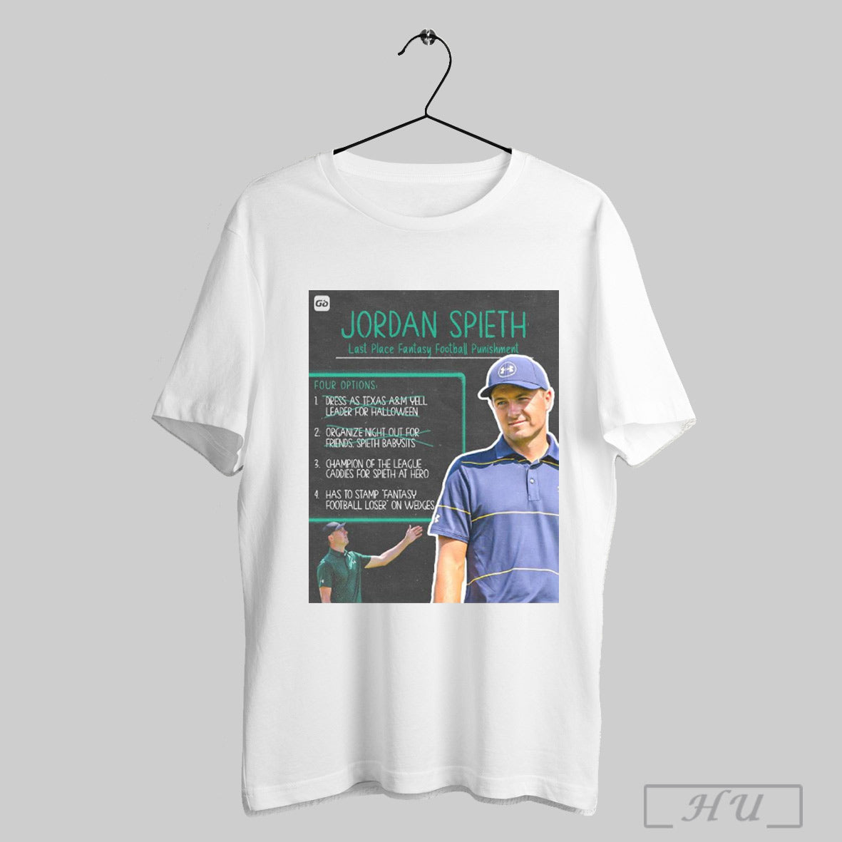 Trendy Jordan Spieth Last Place Fantasy Football Punishment Down To Two Options Champion Of The League Has To Stamp Fantasy Football Loser On Wedges P