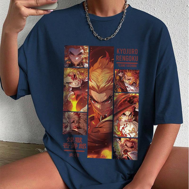 Rengoku Flame Hashira Shirt, Rengoku Kyojuro Sweatshirt Hoodie, Demon Slayer t-shirt, Kimetsu no Yaiba Shirt, Anime sweatshirt hoodie, Anime lover t-s