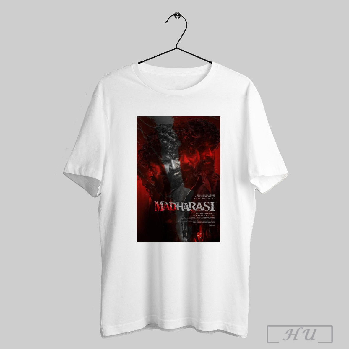 Trendy Madharasi Sri Lakshmi Movies N Sri Lakshmi Prasad Sivakarthikeyan An A R Murugadoss Film An Anirudh Musical Poster T Shirts