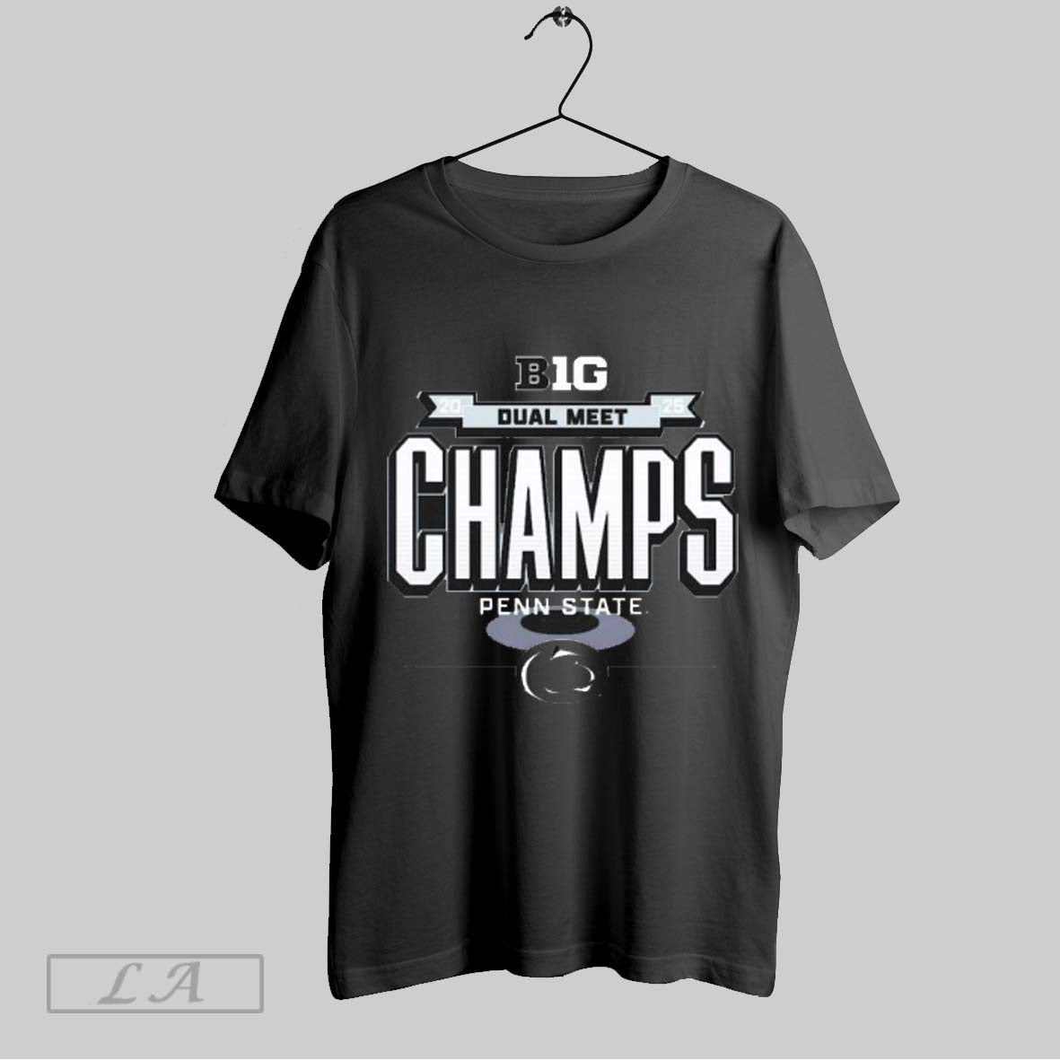 Top Penn State Nittany Lions 2025 Big Ten Wrestling Dual Meet Champions Locker Room T Shirt