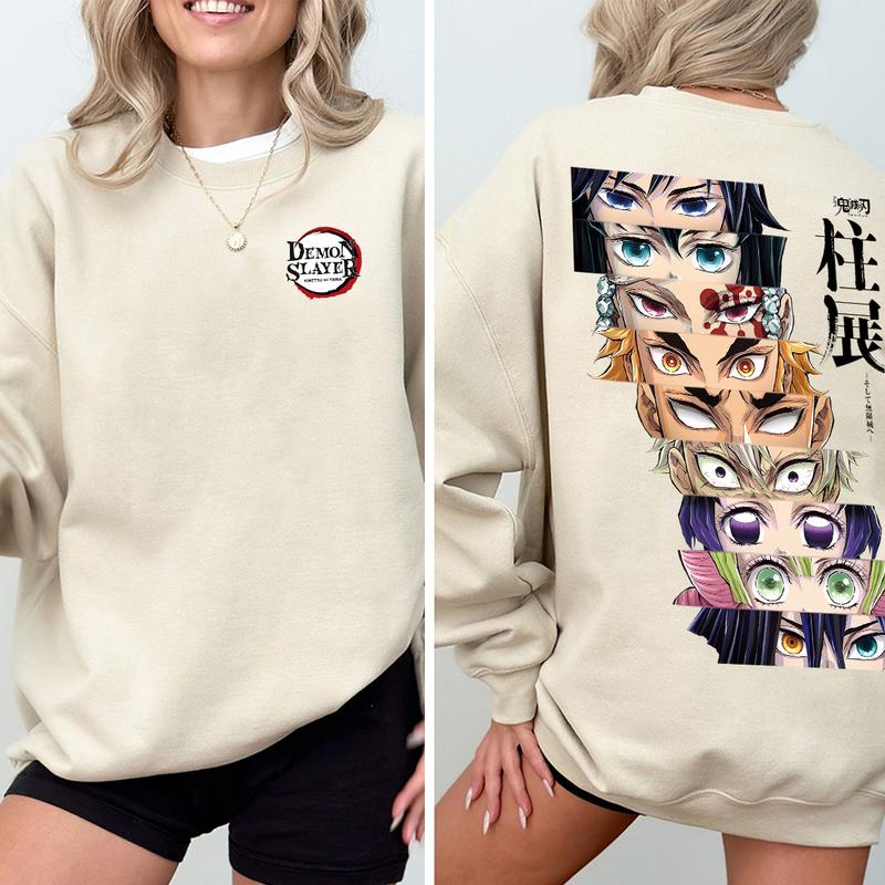 Demon Slayer Hashira team Shirt, Tanjiro Nezuko Zenitsu Inosuke Shirt,Demon Slayer t-shirt, Kimetsu no Yaiba Shirt, Anime sweatshirt hoodie, Anime lov