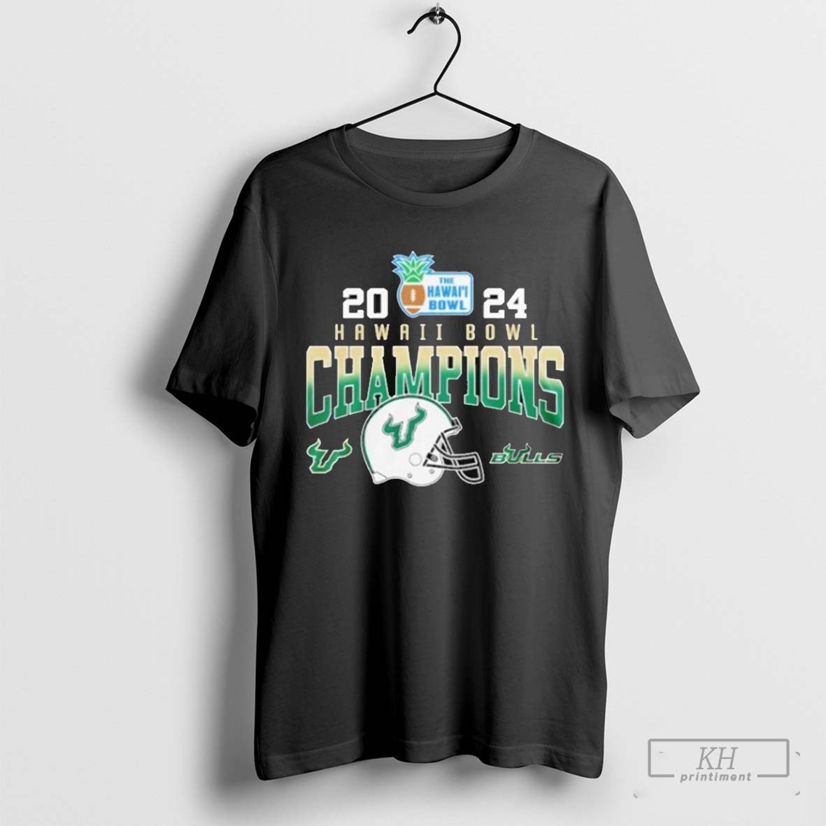 The Hawaii Bowl 2024 Champions South Florida Bulls Shirt T Shirt