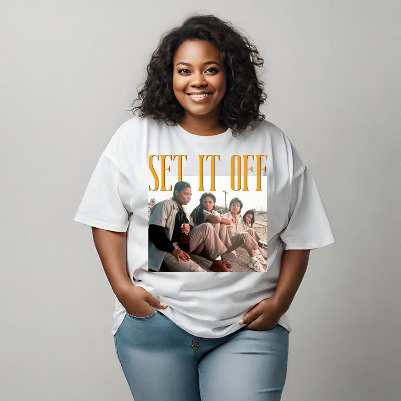 Vintage Set It Off Shirt, Set It Off Tee Shirt, Set It Off Fan T-shirt, 80s Movie Shirt, Set It Off Sweatshirt