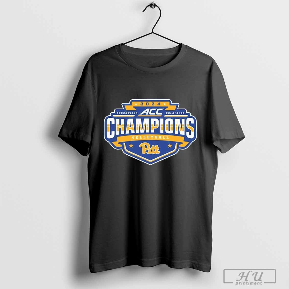 Pitt Panthers 2024 ACC Volleyball Regular Season Champions Accomplish Greatness t-shirt