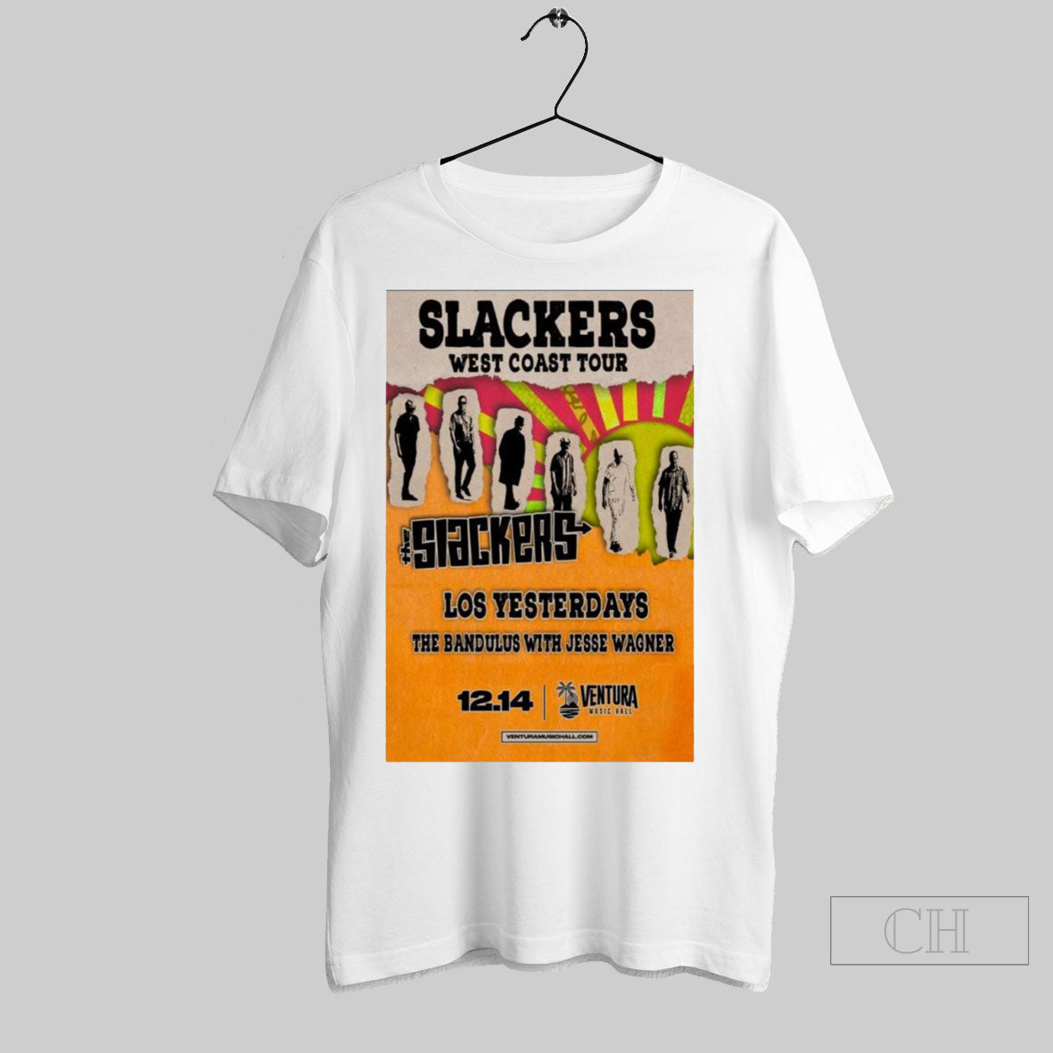 The Slackers December 14 2024 Ventura Music Hall In Ventura Ca Poster Shirt Sweater
