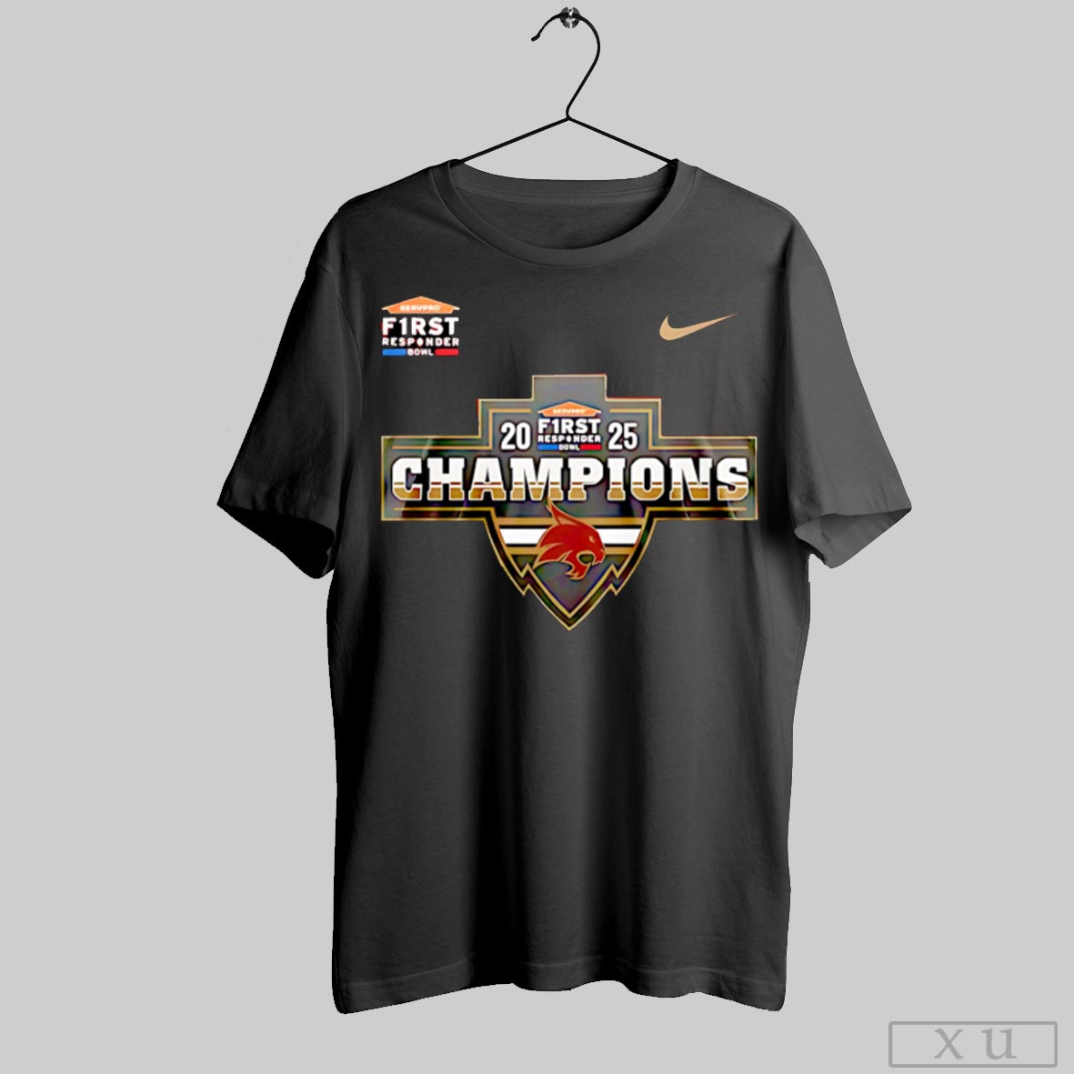 Texas State Bobcat Responder Bowl Champions 2025 Shirt