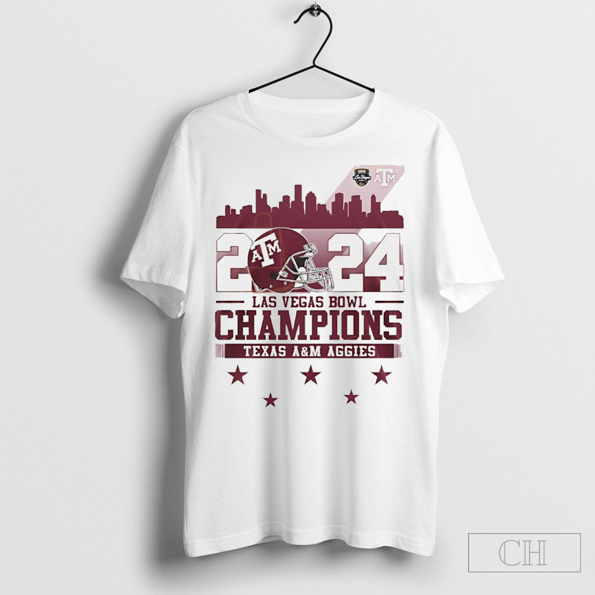Texas Am Aggies Las Vegas Bowl Champions 2024 Shirt