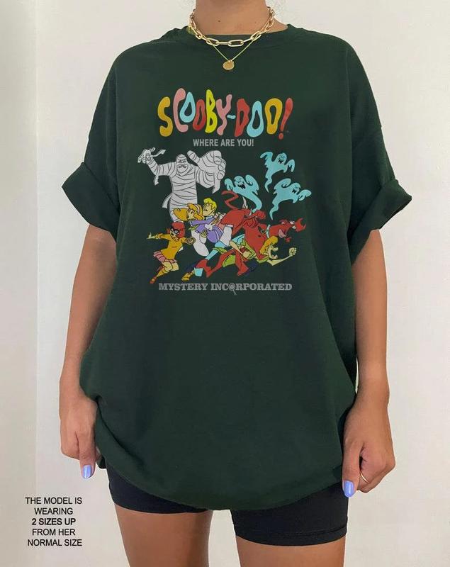 Vintage Scooby Shirt, 90s Halloween Movie T-Shirt, Retro Halloween Sweatshirt, Scooby Doo T-Shirt, Vintage Movie Character Tee, Vintage Halloween Shir