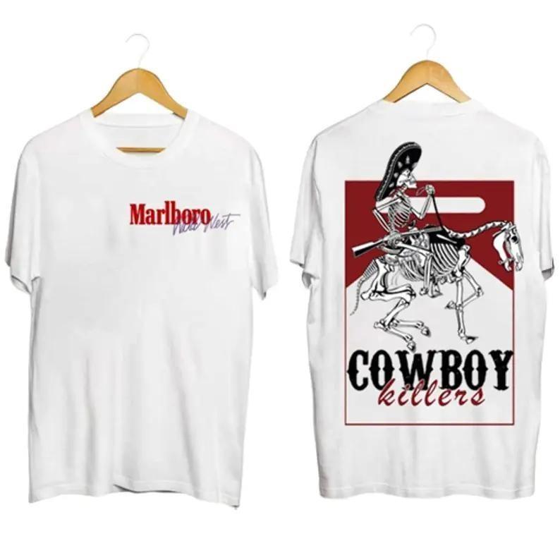 Vintage Marlboro Cowboy Wild West Shirt, Country Music, Cowboy Killer