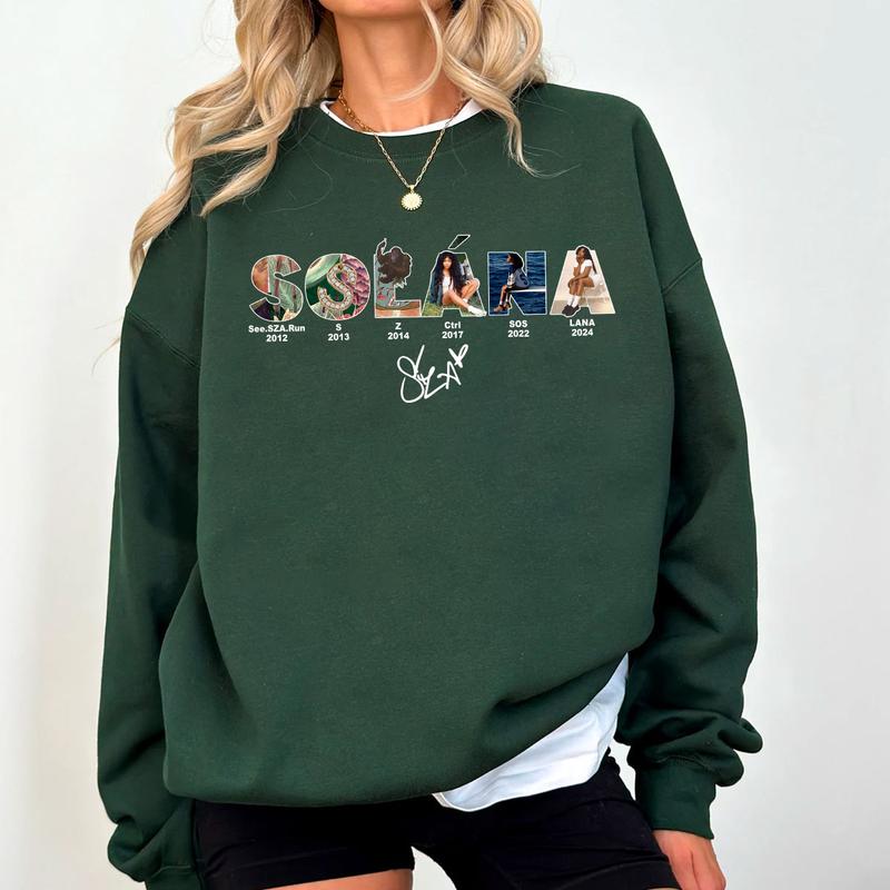S0lana T-Shirt Sweatshirt Hoodie, Music Gifts