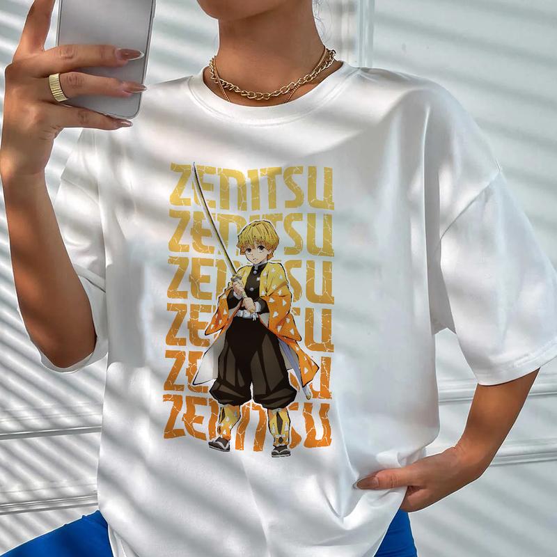 Zenitsu Agatsuma t-shirt, Demon Slayer main characters shirt, Kimetsu No Yaiba t-shirt, anime sweatshirt hoodie, Tanjiro shirt, Rengoku t-shirt