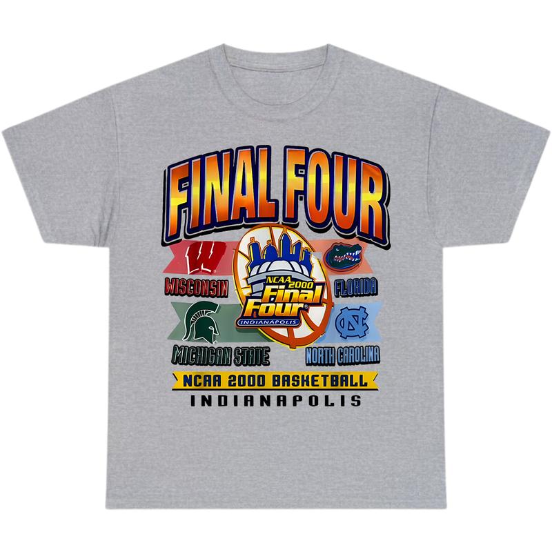 2000 NCAA Final Four Vintage T-Shirt, Full Color T-Shirt, Unisex T-Shirt, For Men, For Women billabongshirts
