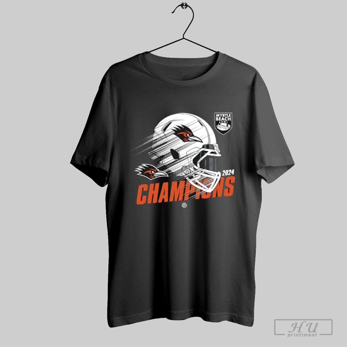 Utsa Roadrunners Football 2024 Myrtle Beach Bowl Champions Helmet