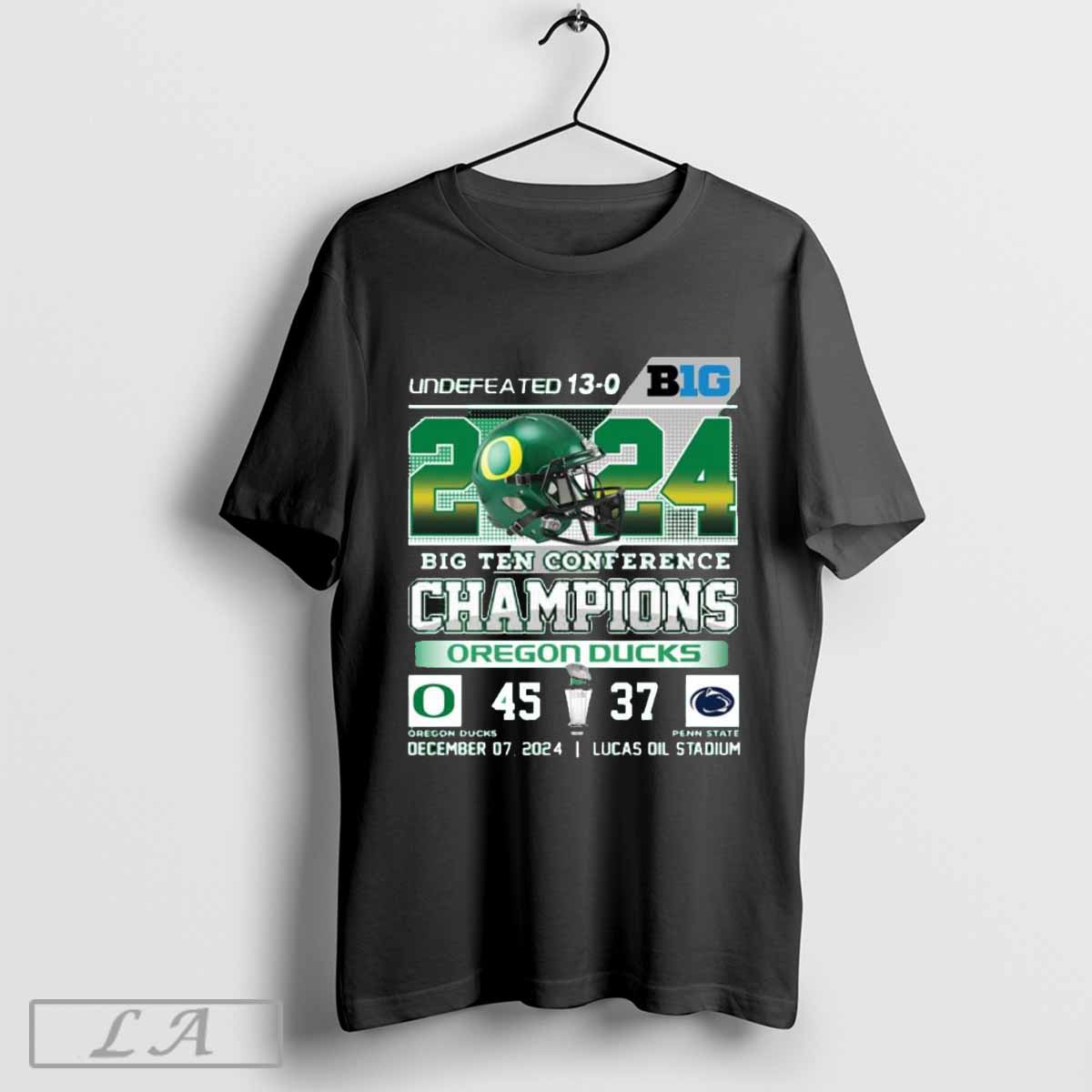 Undefeated 13 0 Big Ten Conference Champions Oregon Ducks 45 Penn State 37 Shirt