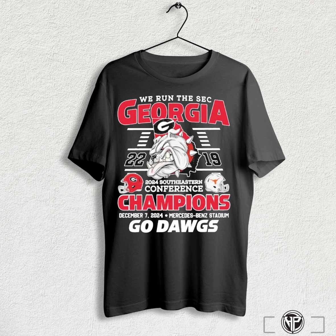 We Run The Sec Georgia Champions Go Dawgs 2024 Shirt