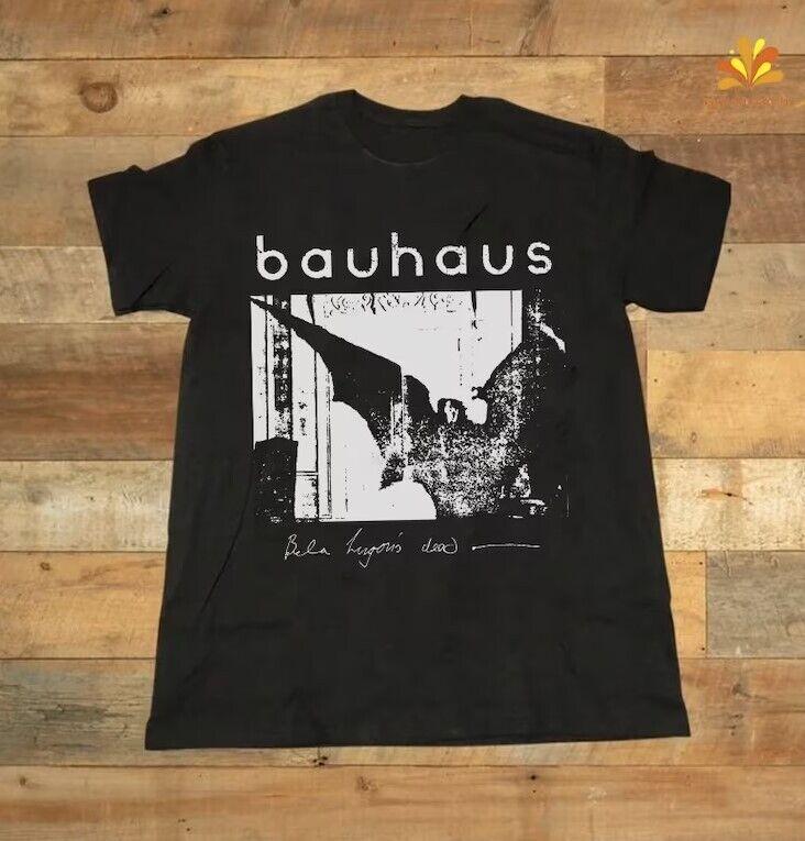 Vintage retro 80â€™s Bauhaus Bela Lugosi Dead Goth Band Shirt, unisex t-shirt, Bauhausband 90s shirt, gift for her, Rock Music Band Shirt, Rock Band Mus