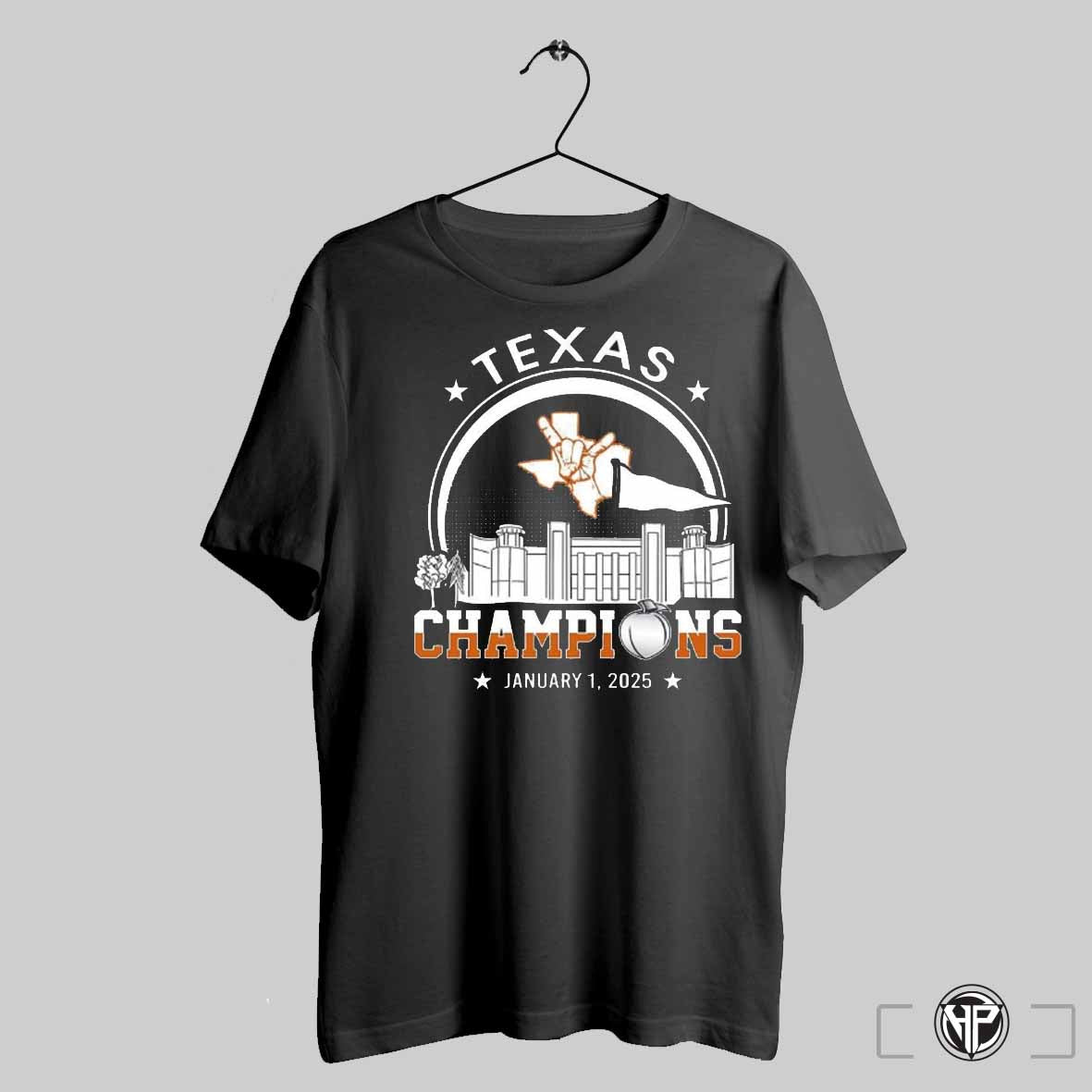 Texas Longhorns Football January 1 2025 Rose Champions Skyline Shirt Trendy Sweatshirt