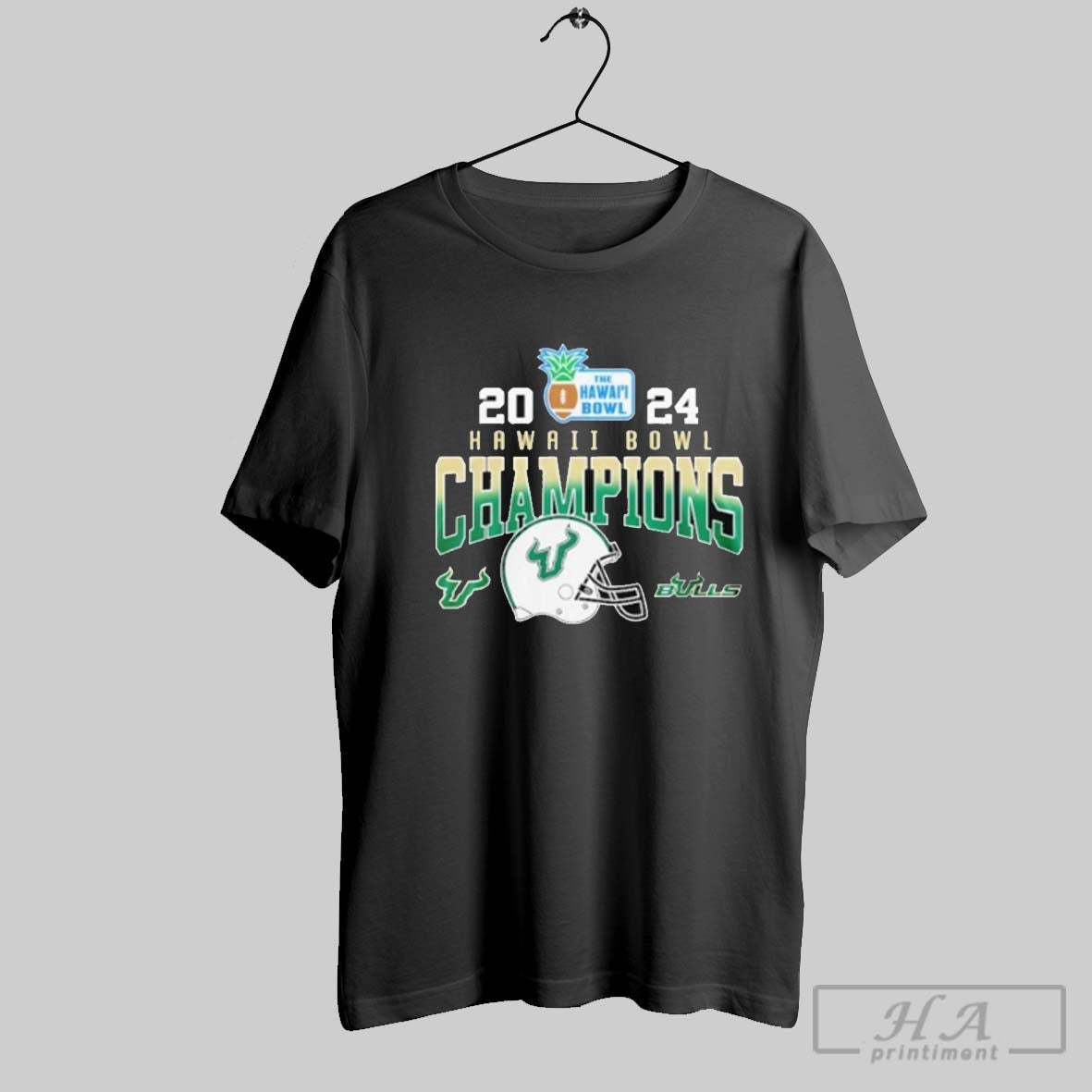The Hawaii Bowl 2024 Champions South Florida Bulls Shirt