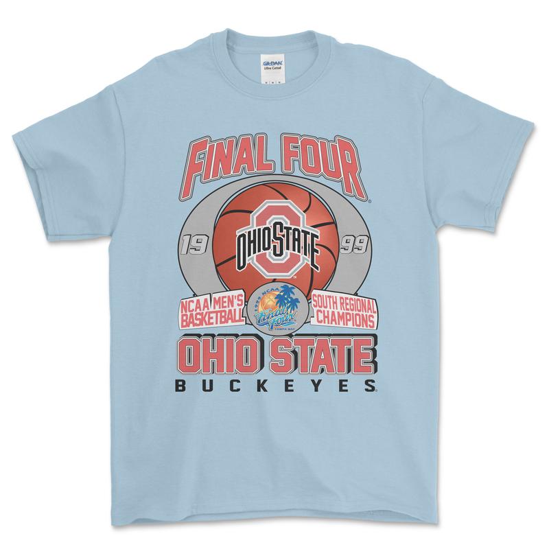 1999 NCAA Final Four Ohio State T-Shirt,, graphic vintage sports tees for men