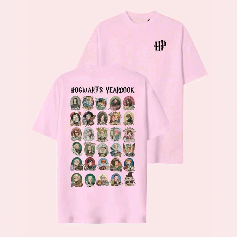 Hogwarts Yearbook New Version Shirt, Harry Magic Movie, Halloween, Fall Season, Full Sizes Full Colors, Comfort Casual Tops