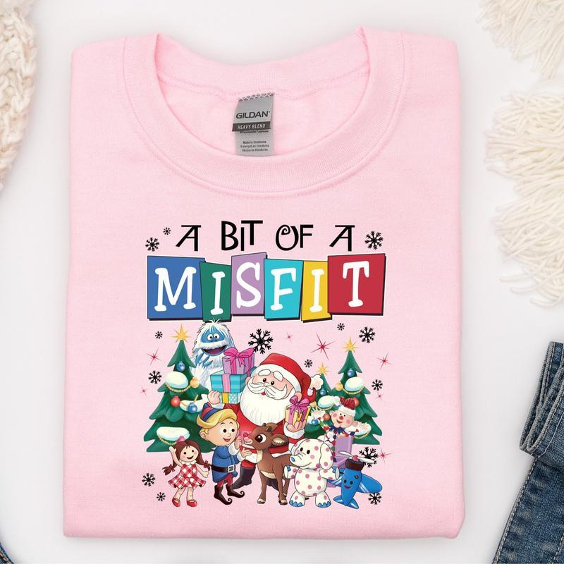 Rudolph The Red Nosed Reindeer Christmas Sweatshirt, Rudolph Xmas Shirt, Vintage Christmas Movie Shirt