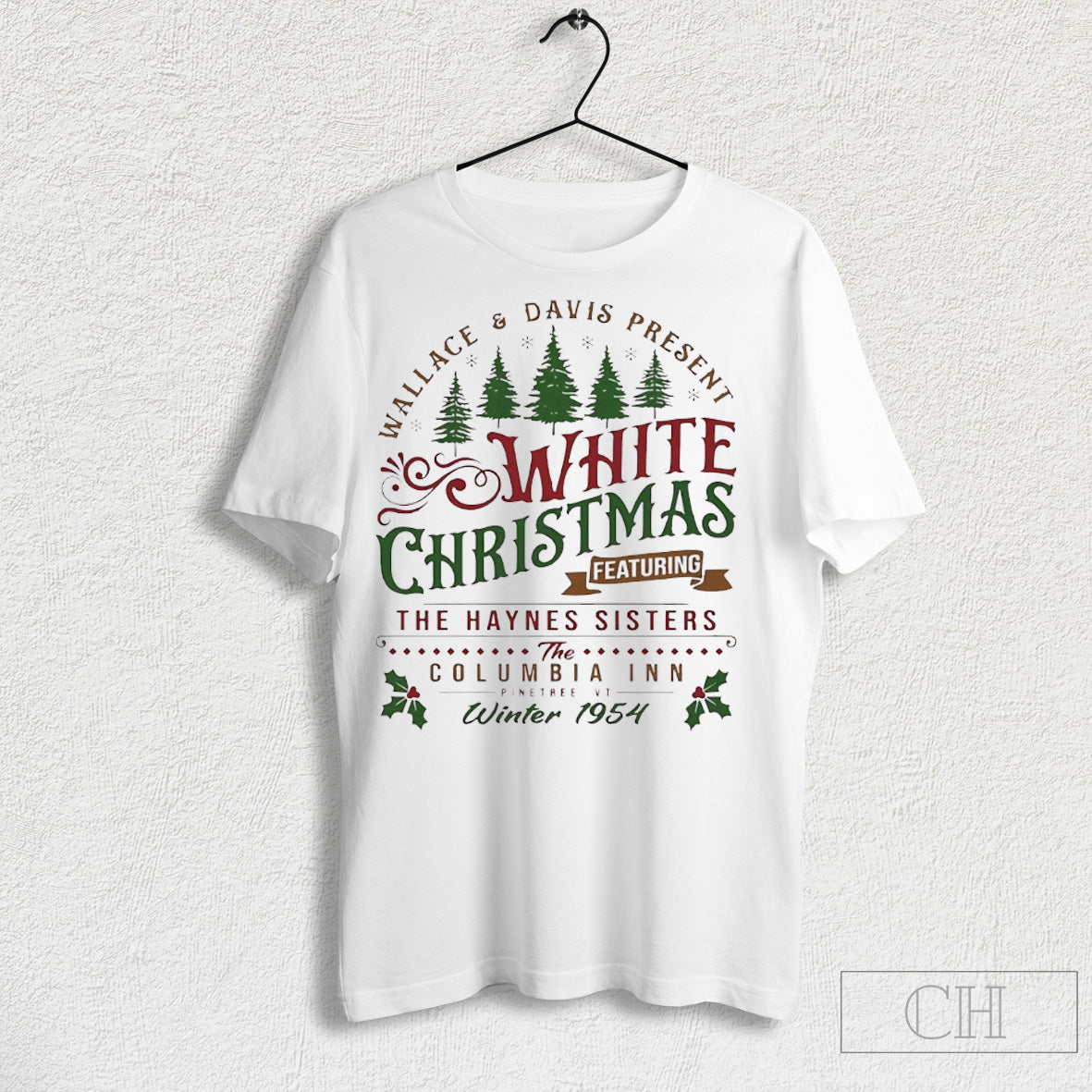 White Christmas Cozy And Festive Tribute To The 1954 Holiday Shirt