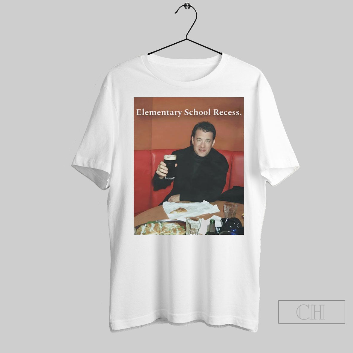 Tom Hanks Elementary School Recess Graphic Shirt