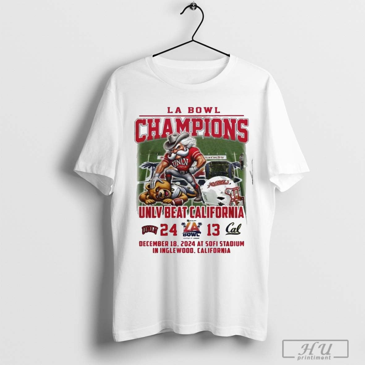 Unlv Rebels La Bowl Champions Unlv Beat California