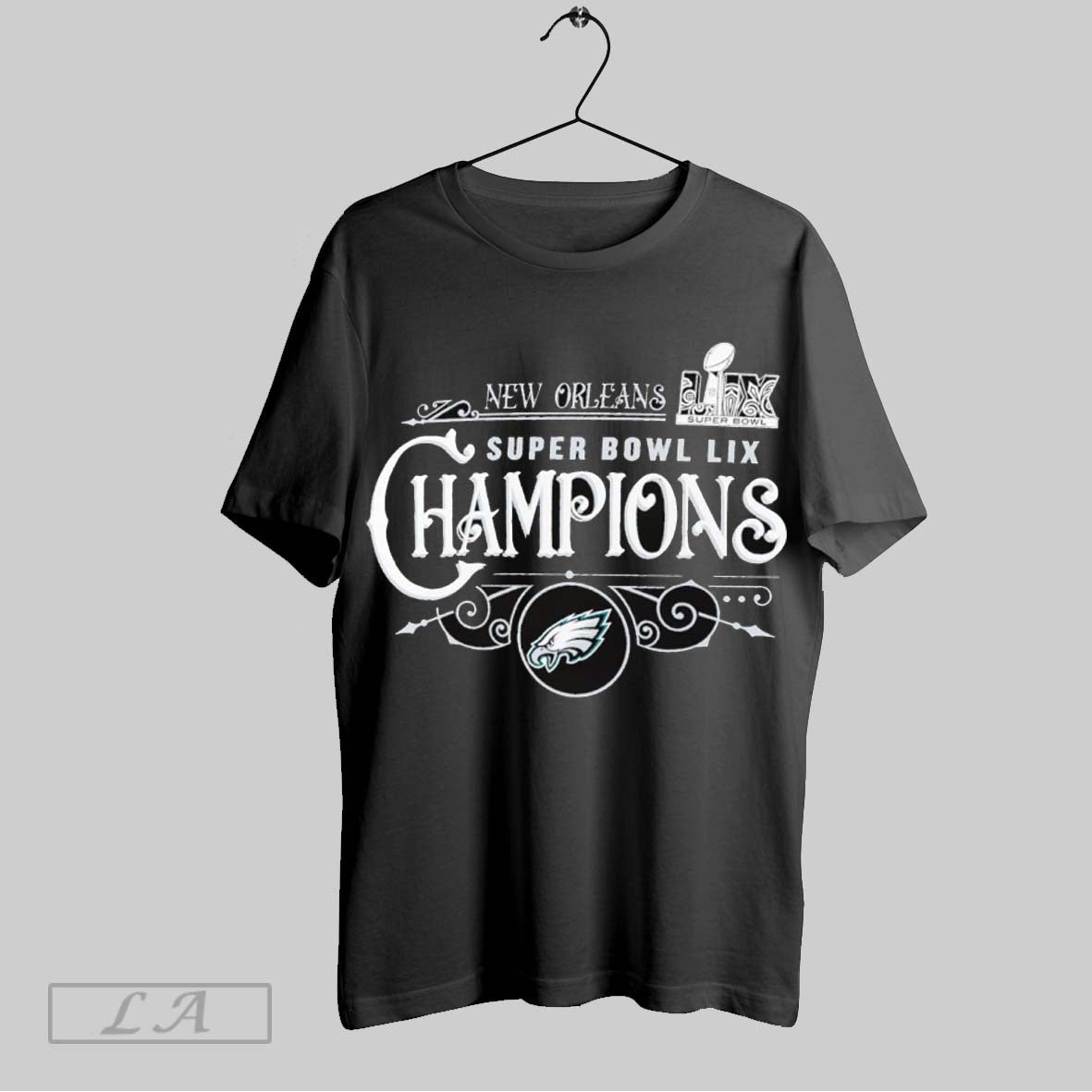 Top Philadelphia Eagles Super Bowl Lix Champions Personalized Name Number Sweatshirt T Shirt