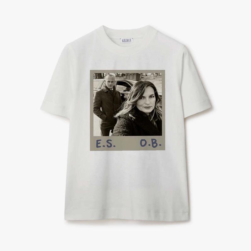 Elliot Stabler Olivia Benson Law & Order Svu Special Detectives Movie T-shirt Sweatshirt Hoodie Crewneck Collar