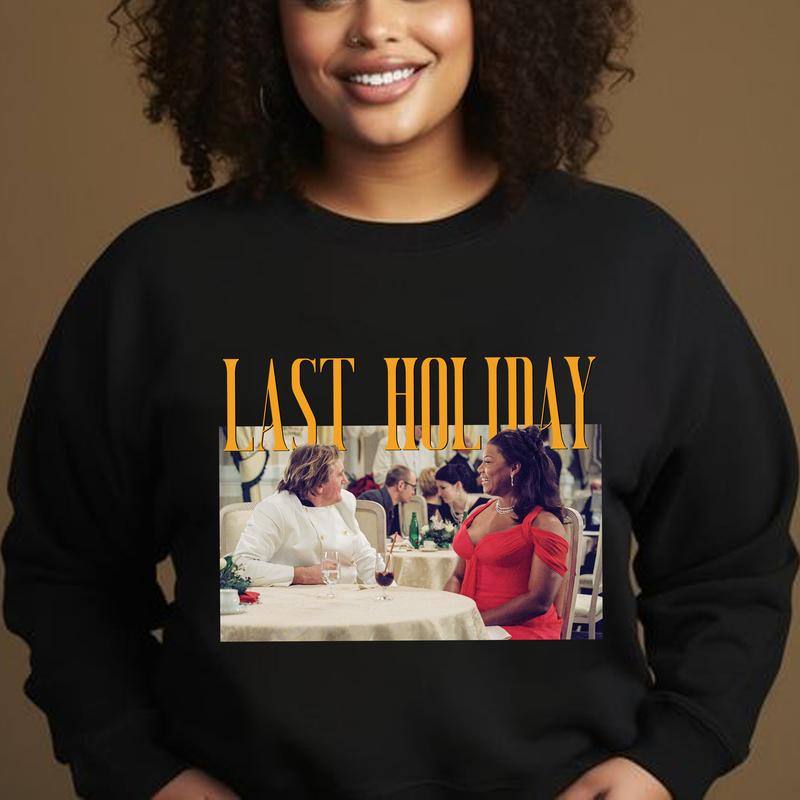 Retro Last Holiday Sweatshirt, Vintage Inspired Film Shirt, Last Holiday Lovers Shirt, Last Holiday Vibes Shirt, Retro Classic Comedy Movie Shirt