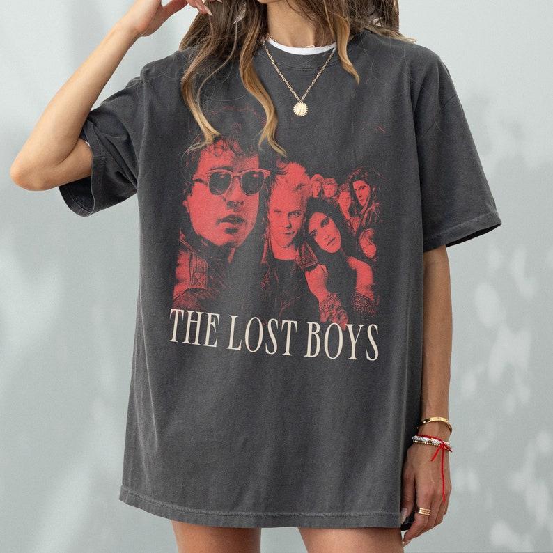 The Lost Boys Movie T-Shirt, Retro Horror Movie Graphic Tshirt, Kiefer Sutherland Jason Patric Lost Boys Shirt, Gift for Movie Lover
