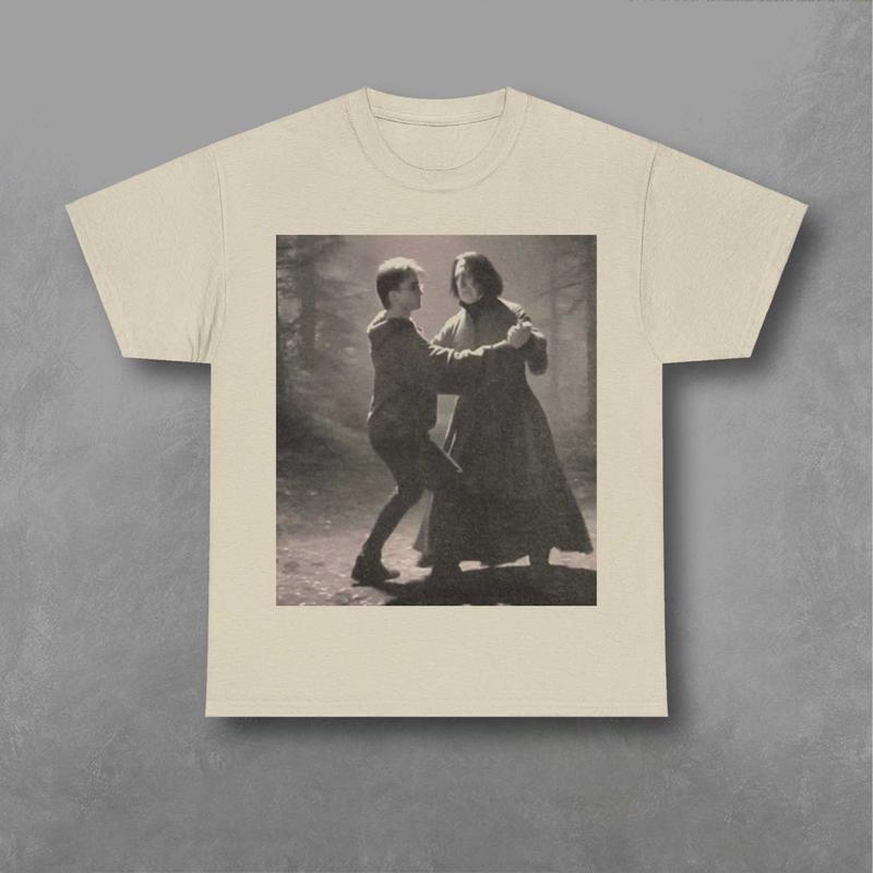 Harry Potter and Severus Snape Are Dacing Shirt, Harry Potter Tee, Severus Snape Shirt, Movie Graphic Shirt Classic Fabric