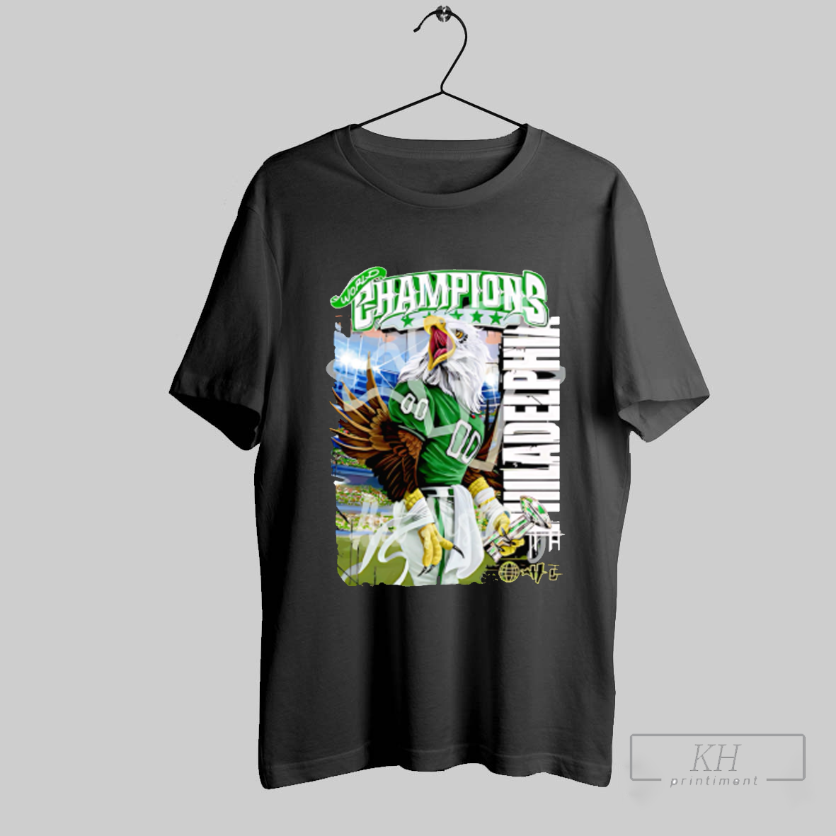 World Champions Philadelphia Eagles Mascot Shirt