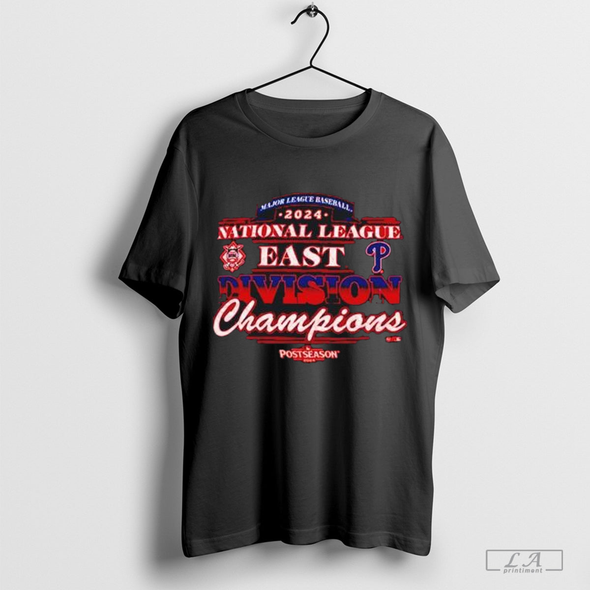 Philadelphia Phillies 2024 National League Division Champions Postseason Shirt