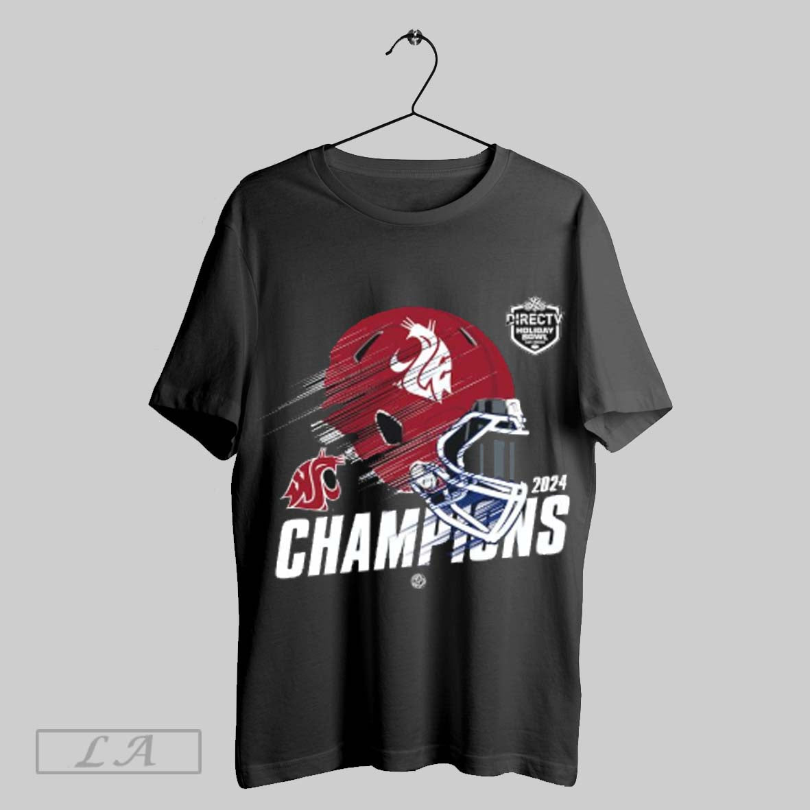 Top Washington State Cougars 2024 Directv Holiday Bowl Champions Shirt